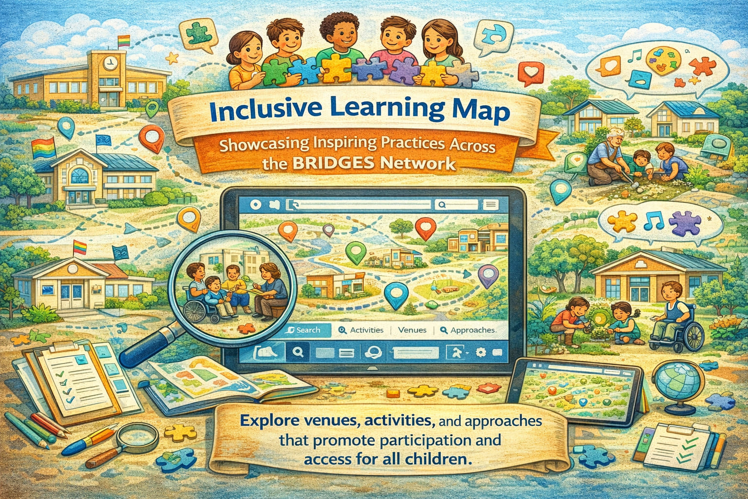 Learning Map Image